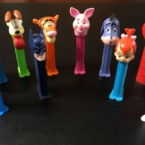 Lot of 13 PEZ Dispensers